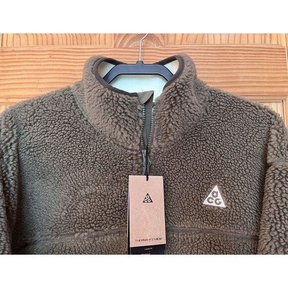 Nike ACG Canwell Glacier Therma-FIT ADV Windproof Jacket Olive Size M FV8653-222 - Picture 2 of 15